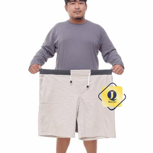 Foto Produk JUMBO!!! Celana chino jumbo pendek pria - krem, 34 dari JQueen_STORE