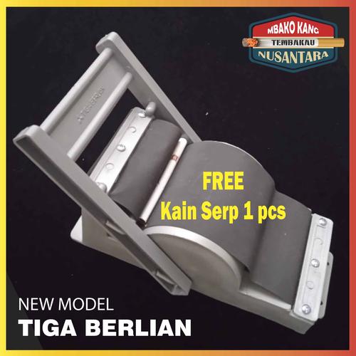 Foto Produk Tingwe Alat Linting SLOROK model Becak ORYGINAL 3Berlian - 1 set + dari Madu Keramat Alyamani
