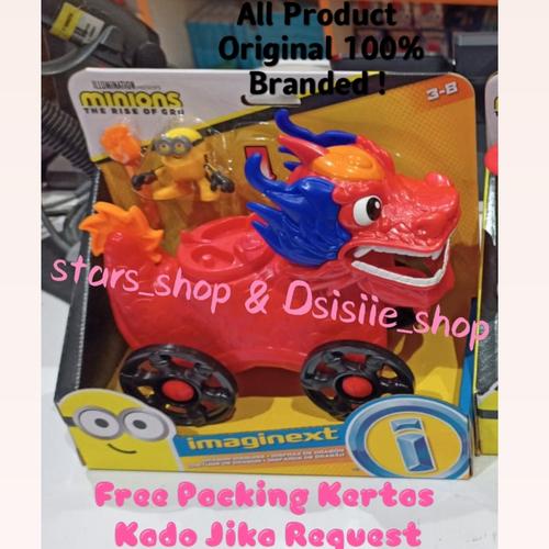 Imaginext Minions Dragon Disguise Roll-Along Vehicle With Minion Figure - Inspired By Minions 2, For Kids 3+ - View #7