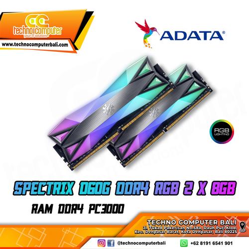 Gambar RAM ADATA SPECTRIX D60 2X8GB DDR4 PC3000 - RGB dari Techno Computer Bali Kota Denpasar Tokopedia