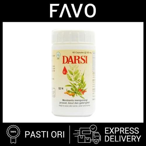 Gambar Obat Anti Jerawat Darsi Formulasi - 60 Kapsul dari FAVO Official Store Jakarta Selatan Tokopedia