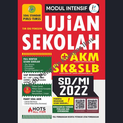 Gambar Buku MODUL INTENSIF UJIAN SEKOLAH + AKM SD/MI 2022 (Edu Penguin) dari Edu Penguin Kompas Ilmu Jakarta Pusat Tokopedia