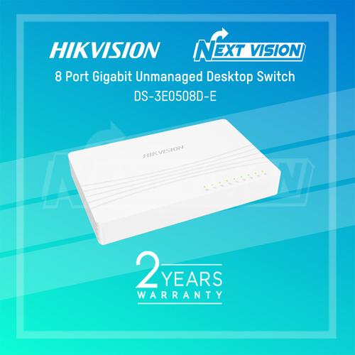 Gambar DS-3E0508D-E - HIKVISION SWITCH GIGABIT dari Next Vision Store undefined Tokopedia