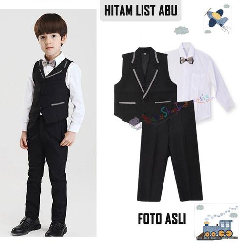 Gambar Setelan Rompi Anak Murah Baju Pesta Anak Laki-Laki Rompi Jas Anak - 18-24bln dari Baby Shop Indonesia BSI Kota Semarang Tokopedia