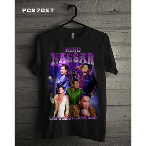 Gambar Kaos Baju King Nassar Master - Oppa Nassar Distro Hitam Ada Size Jumbo - XS dari WF-Cloth Kota Semarang Tokopedia