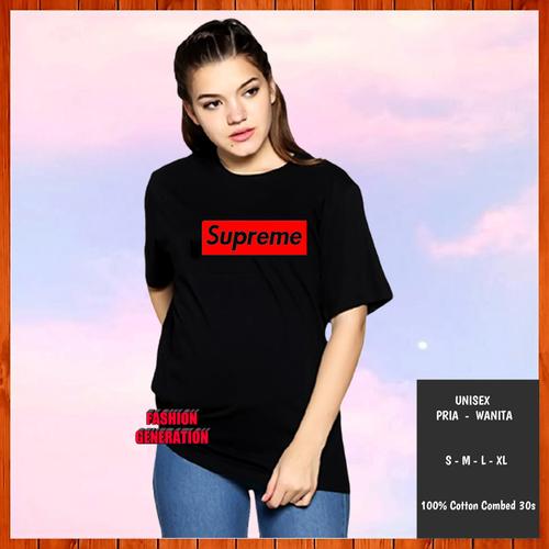 Big Size Kaos Supreme Murah Ag Tiktok Gaul Kekinian Jaman Now Anti Social Club Casual Lengan Pendek Shopee Indonesia