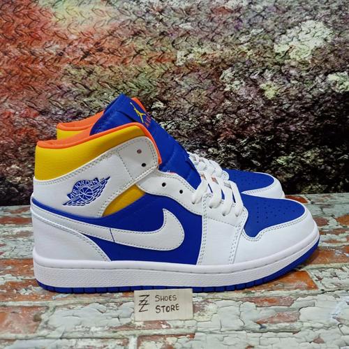 Jual Sepatu Nike Air Jordan 1 Mid Laser Orange - Premium Import - Jakarta  Selatan - ZZ SHOES | Tokopedia