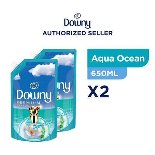 Gambar Downy Pewangi dan Pelembut Pakaian Konsentrat Aqua Ocean 650ml - Isi 2 dari P&G Official Jawa Timur Kota Surabaya Tokopedia