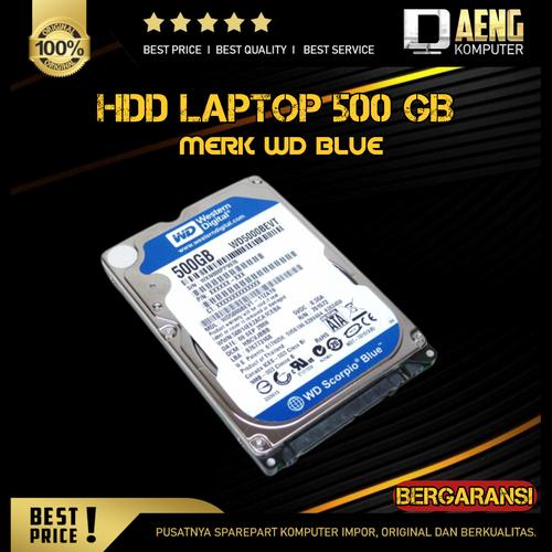 Jual Hdd Hardisk Harddisk Hard disk Internal Laptop 500 GB Merk WD Blue