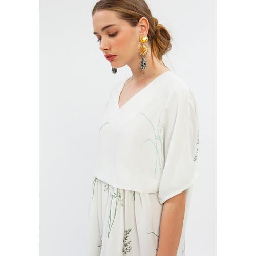 Foto Produk Summer Breeze Caftan Dress WHITE - L dari minimal