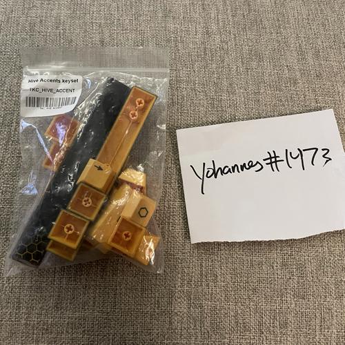Infinikey Hive (Core kit Novelty kit)（Infinikey Vanir Keycaps 