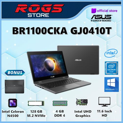 Gambar Asus BR1100CKA - Celeron N4500 RAM 4GB SSD 128GB W10 11.6 1Yr BLK dari ROGS STORE Jakarta Utara Tokopedia