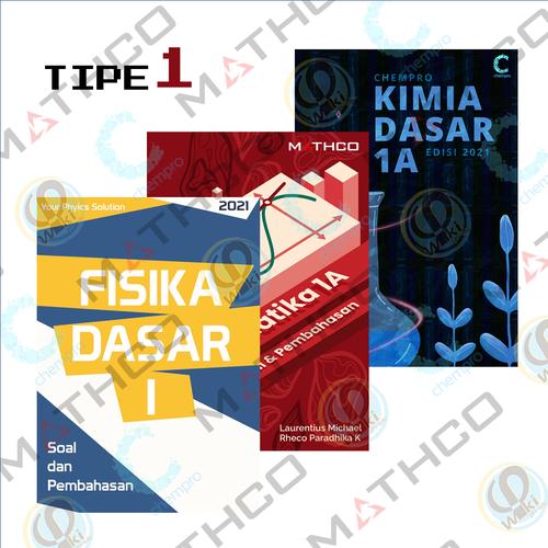 Foto Produk Bundle Tipe 1(MATHCO 1A+ CHEMPRO 1A + PHIWIKI JILID 1) dari Mipa-Mart ITB