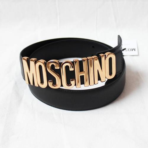Jual Moschino Logo Wide Belt 3,5cm in 