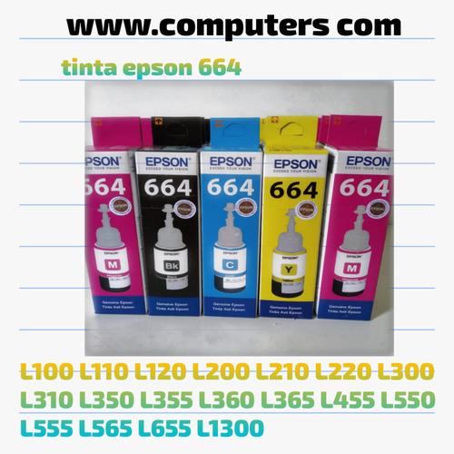 Jual tinta printer epson l110 black color 1 set 4 warna - Jakarta Selatan -  WWW COMPUTERsCom | Tokopedia