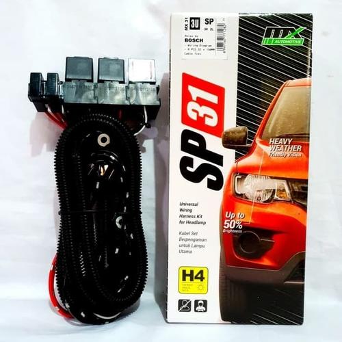 Jual KABEL RELAY SET BOSCH SP SERIES LAMPU DEPAN HEADLAMP H4 MOBIL 3