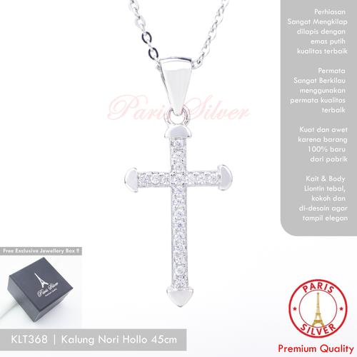 Jual Kalung Salib Cassandra Silver 