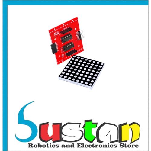 Jual Led Dot Matrix 8x8 Display Module 