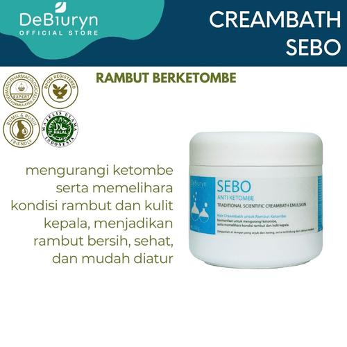 Foto Produk DeBiuryn SEBO Creambath Emulsion 350gr - Rambut Ketombe dari Debiuryn Dermacosmetics