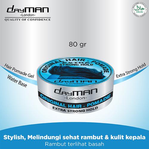 Foto Produk Dayman Hair Pomade - Extra Strong Hold 80 Gr dari Klinsen Dayman