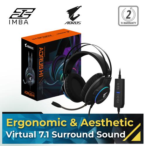 Jual GIGABYTE AORUS H1 Gaming Headset 
