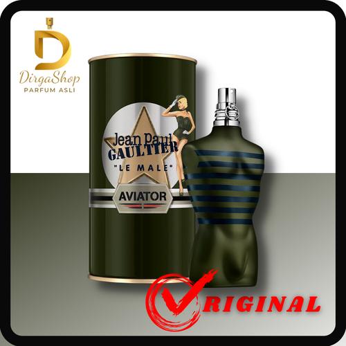 Jual Jean Paul Gaultier JPG Le Male Aviator EDT 125ml For Men Original 100%  - Kota Depok - Dirga Shop Parfum Asli | Tokopedia