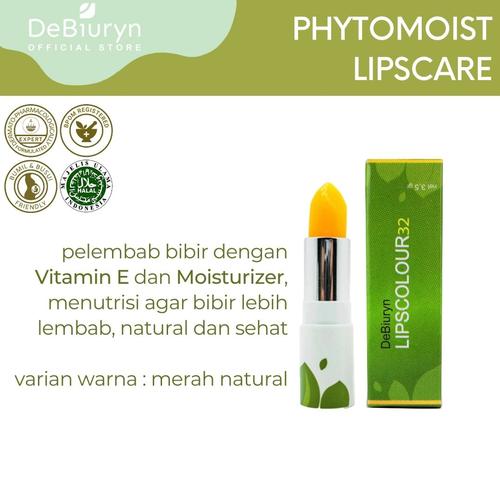 Foto Produk DeBiuryn 32 Merah Natural - Lip Care Natural Vitamin E Lip Balm dari Debiuryn Dermacosmetics