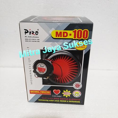 Foto Produk Tweeter Putar Piro MD 100 Anti Air Tweeter Magnet Walet dari Mitra Jaya Sukses