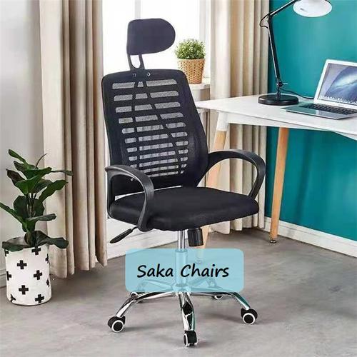 Foto Produk Kursi kantor,kursi staff,kursi kerja,kursi direksi - Hitam dari Saka Chairs