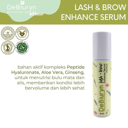 Foto Produk DeBiuryn Lash and Brow Enhance Serum 8ml - Serum Bulu Mata - Alis dari Debiuryn Dermacosmetics