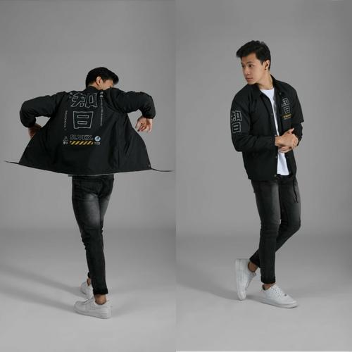 Gambar Salvio Hexia Jaket Coach Pria Batch 4 Hitam Parasut Taslan - WB-SUGOI HITAM, L dari helsinki company Kota Bandung Tokopedia