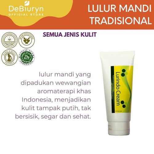 Foto Produk DeBiuryn Lurindo Cream 80gr - Lulur Mandi dari Debiuryn Dermacosmetics