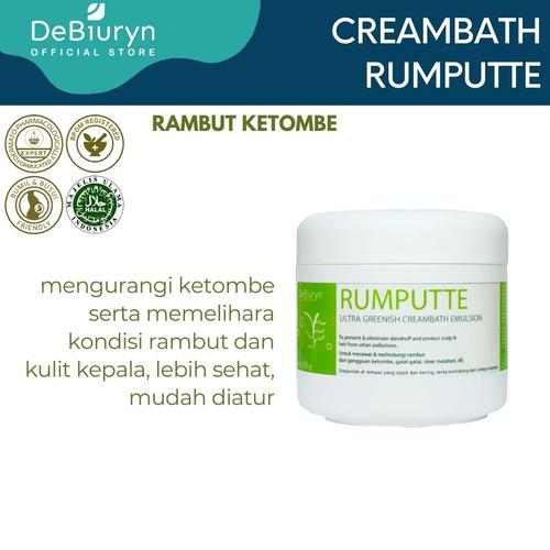 Foto Produk DeBiuryn Rumputte Ultra Greenish Creambath 350gr - Anti Ketombe dari Debiuryn Dermacosmetics