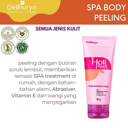 Foto Produk DeBiuryn Holi Peel 80gr - Body Peeling Cream dari Debiuryn Dermacosmetics