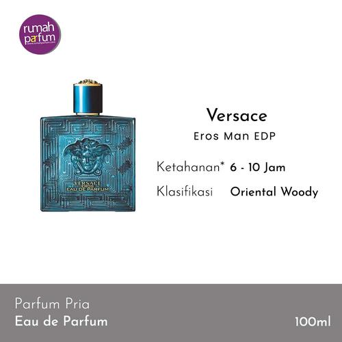 Gambar Versace Parfum Original Eros Man EDP 100 ML dari Rumah Parfum Jakarta Barat Tokopedia