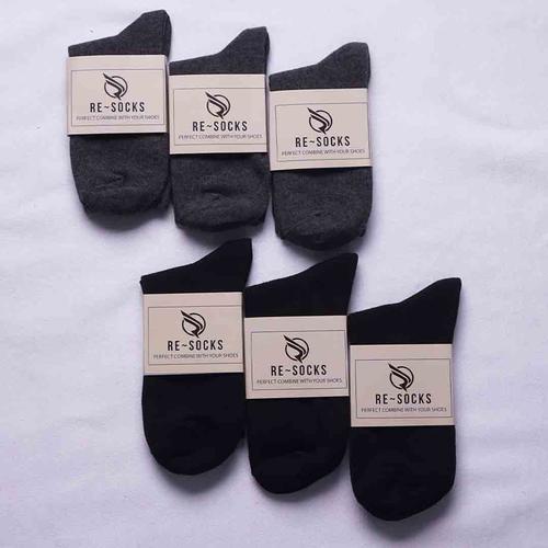 Gambar REISEN GEAR - Premium Kaos Kaki Kantor / Unisex / Formal / Kantor - Hitam dari JONBUSINESS Kota Cimahi Tokopedia