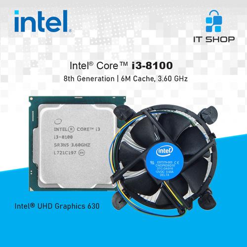 Foto Produk Processor Intel Core i3 8100 LGA 1151 - Tray dari IT-SHOP-ONLINE