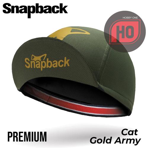 Jual Snapback PREMIUM Cat Gold Army 