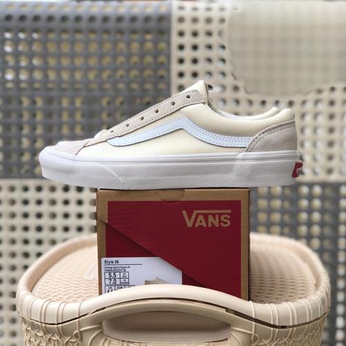 vans style 36 white