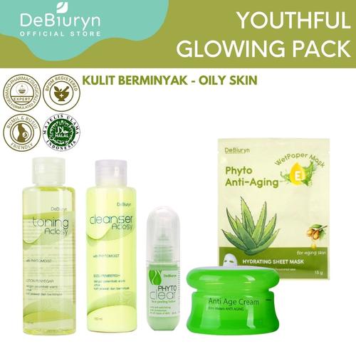 Foto Produk Youthful Glowing Pack - Anti Aging Series - Kulit Berminyak dari Debiuryn Dermacosmetics