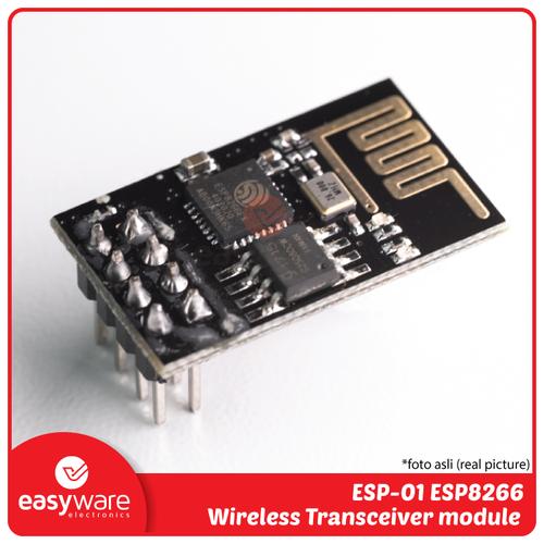 Gambar ESP01 ESP-01 ESP8266 WIRELESS WIFI TRANSCEIVER MODULE dari EasyWare Electronics Kota Bandung Tokopedia