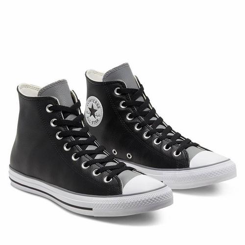 black grey converse