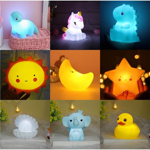 Gambar Aonez lampu tidur unik dan lucu dengan bentuk yang unik dan lampu tidu - Bulan dari AONEZ Official Store Kab. Bekasi Tokopedia