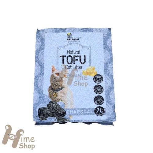 Foto Produk Arthacat Soya Tofu Cat Litter 7L 2.5kg Pellet Toilet Pasir Kucing Tahu - CHARCOAL dari Hime petshop