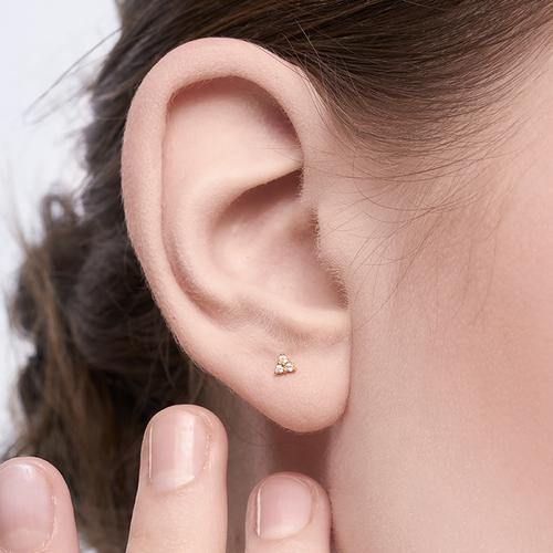 Foto Produk Dotty Diamant - Anting Studs Perak 925 Silver 18k Gold Plated Earring dari AR Signature Official