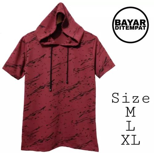 Jual Tshirt baju kaos hoodie kupluk 