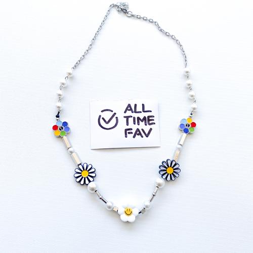 Jual Daisy Pearl Necklace - Kota 