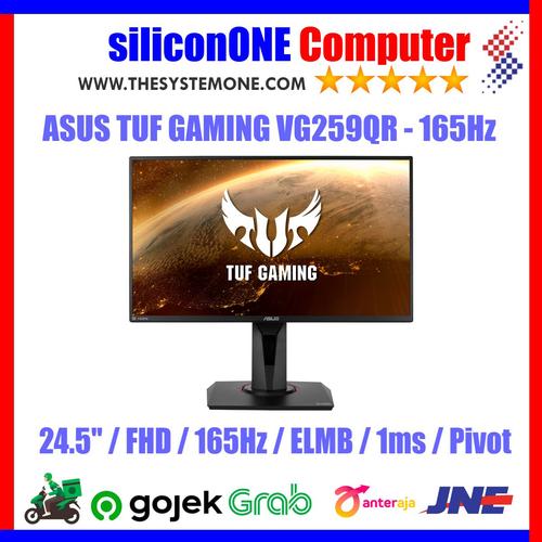 Foto Produk ASUS TUF GAMING VG259QR FHD IPS 165Hz 1ms ELMB GSYNC Compatible dari silicon ONE Computer
