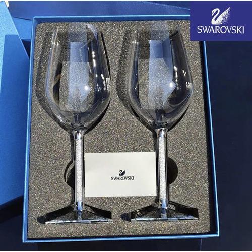 Jual Glass Wine Swarovski 1 pairs 