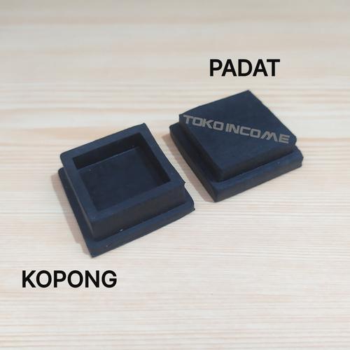 Foto Produk Kaki Karet Kotak 40 X 40 / Tutup Pipa Hollow dari Toko Income